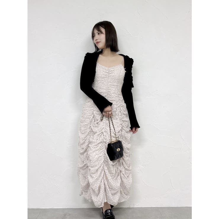 フリルメローショートボレロ[品番：MKSW0062058]｜dazzlin（ダズリン