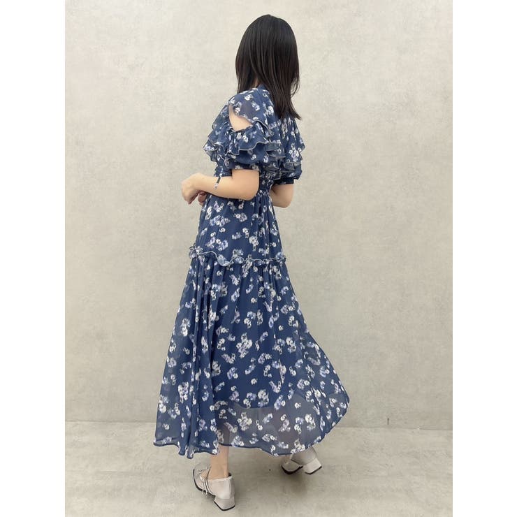 ラッフルリボンフラワーワンピース | dazzlin | 詳細画像16 