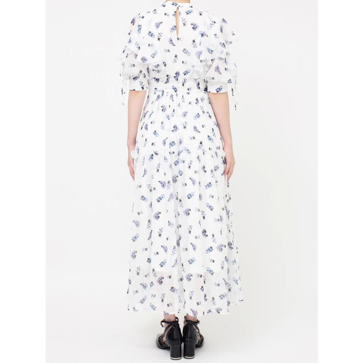 ラッフルリボンフラワーワンピース | dazzlin | 詳細画像28 