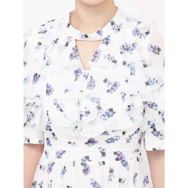 ラッフルリボンフラワーワンピース | dazzlin | 詳細画像29 