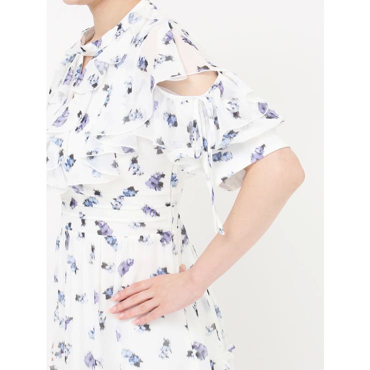 ラッフルリボンフラワーワンピース | dazzlin | 詳細画像30 