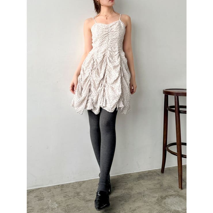 ギャザーリボンミニワンピース | dazzlin | 詳細画像33 