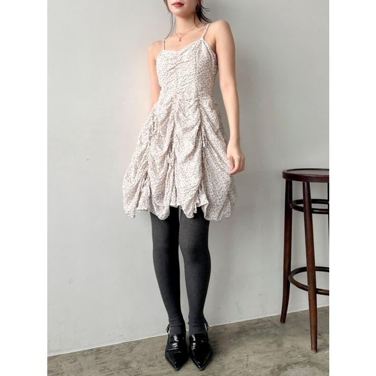 ギャザーリボンミニワンピース | dazzlin | 詳細画像34 