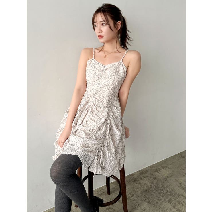 ギャザーリボンミニワンピース | dazzlin | 詳細画像35 