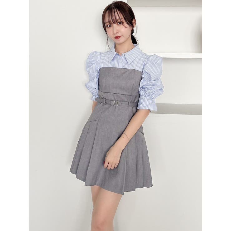 レイヤードシャツミニワンピース | dazzlin | 詳細画像46