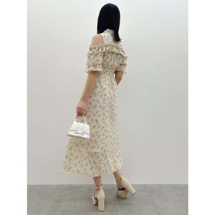 2WAYショルダーフラワーラッフルワンピース | dazzlin | 詳細画像31 