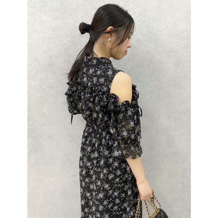 2WAYショルダーフラワーラッフルワンピース | dazzlin | 詳細画像42 