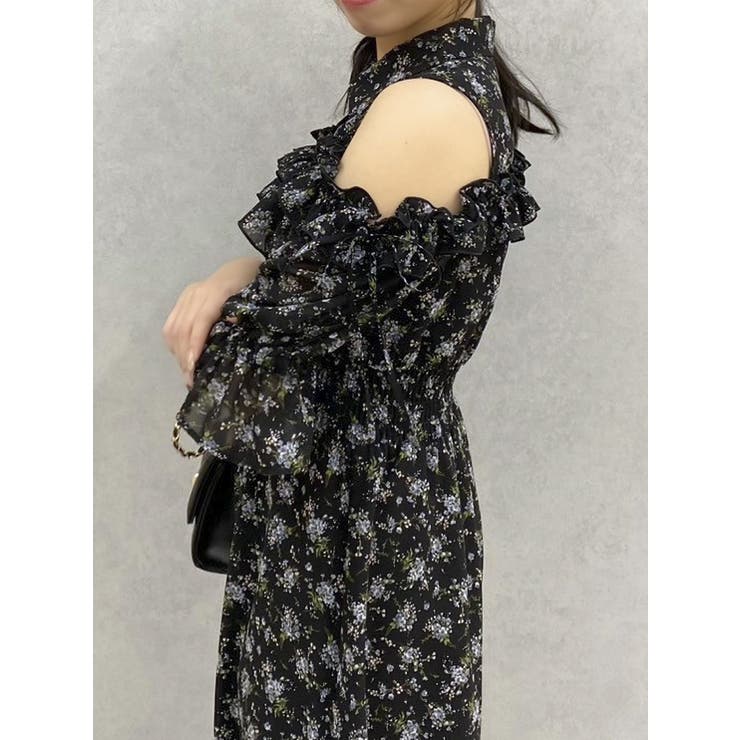 2WAYショルダーフラワーラッフルワンピース | dazzlin | 詳細画像43 