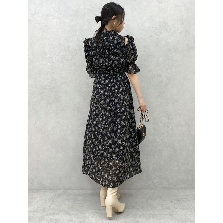 2WAYショルダーフラワーラッフルワンピース | dazzlin | 詳細画像45 