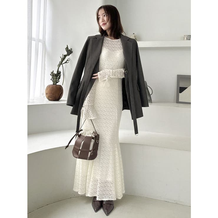 バックリボンレースワンピース | dazzlin | 詳細画像11 