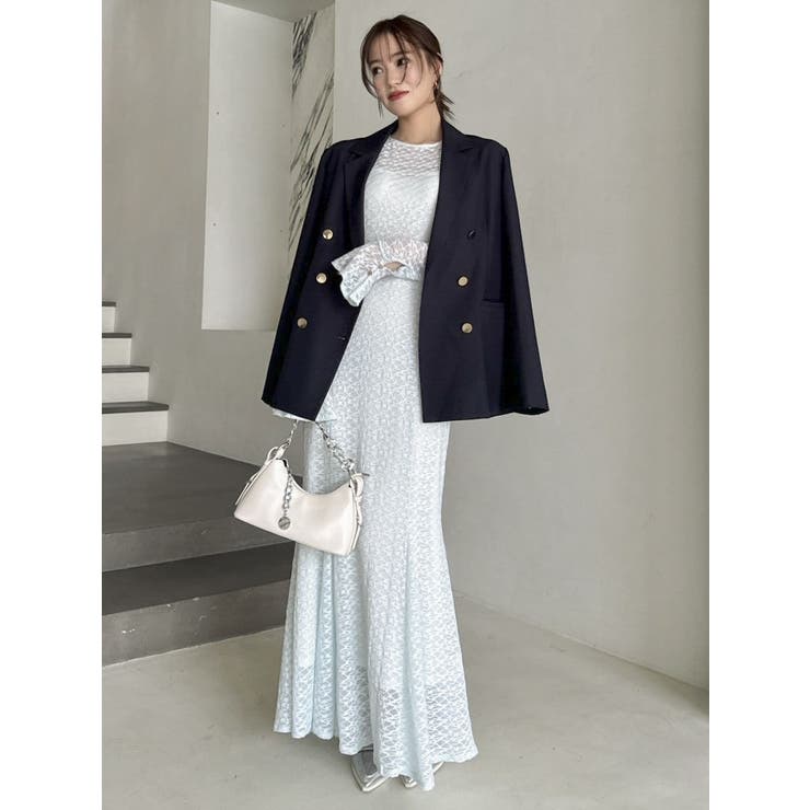 バックリボンレースワンピース | dazzlin | 詳細画像24 