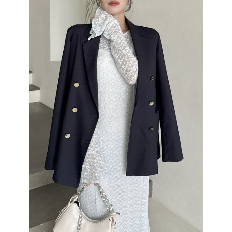 バックリボンレースワンピース | dazzlin | 詳細画像25 