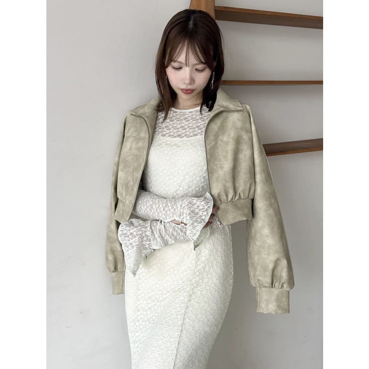 バックリボンレースワンピース | dazzlin | 詳細画像47 