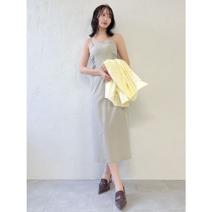 スラックスディテールバルーンワンピース | dazzlin | 詳細画像28 