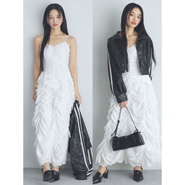 ギャザーリボンワンピース | dazzlin | 詳細画像10 