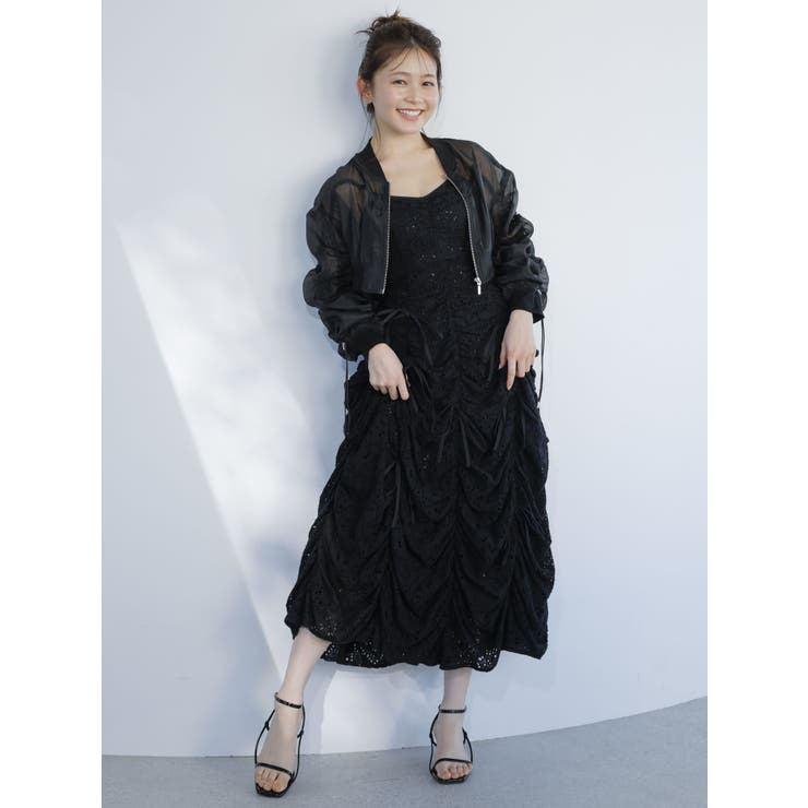 ギャザーリボンワンピース | dazzlin | 詳細画像11 