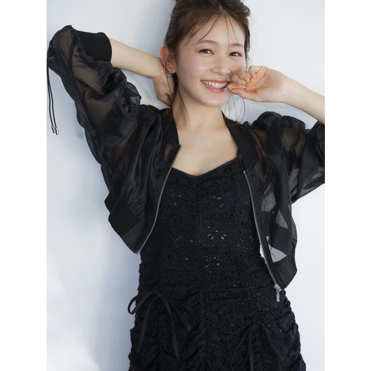 ギャザーリボンワンピース | dazzlin | 詳細画像12 