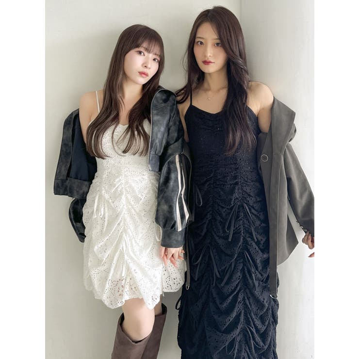 ギャザーリボンワンピース | dazzlin | 詳細画像32 