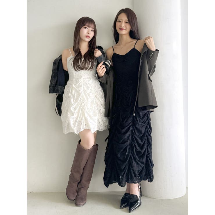 ギャザーリボンワンピース | dazzlin | 詳細画像33 