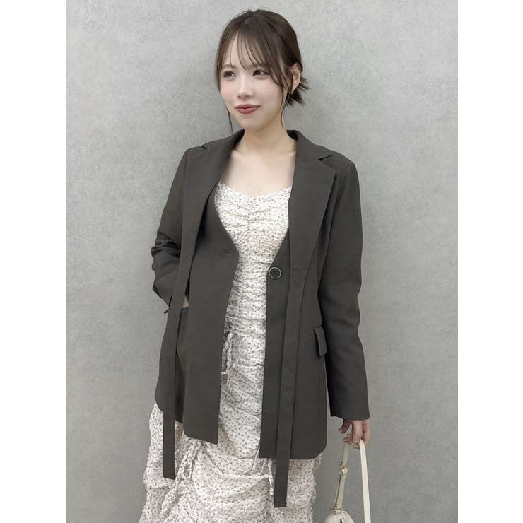 ギャザーリボンワンピース | dazzlin | 詳細画像37 