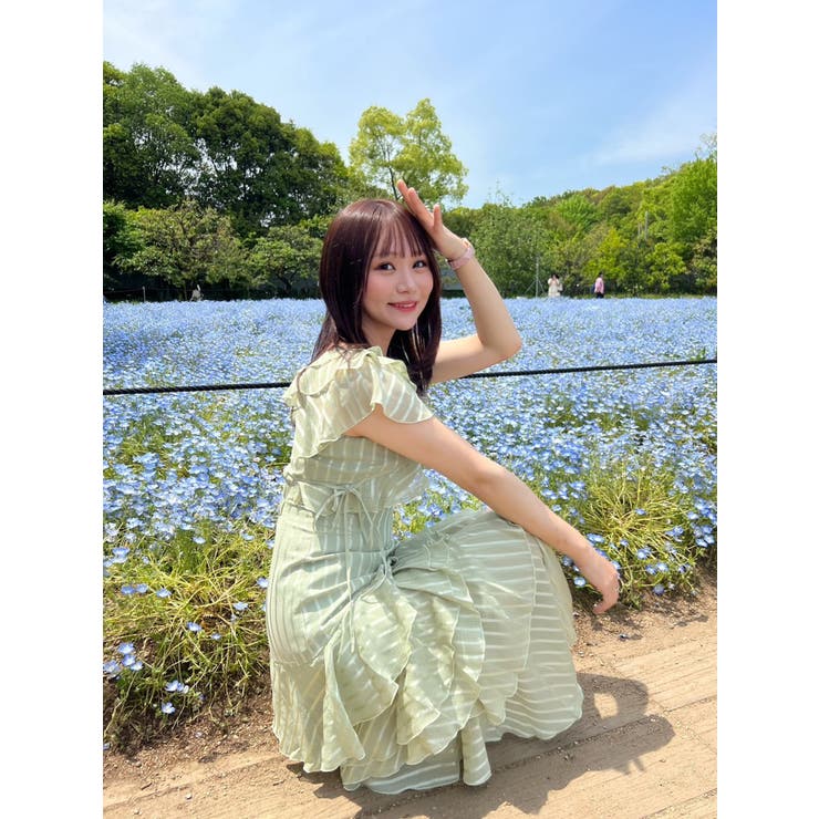 バリエフルイドワンピース | dazzlin | 詳細画像29 
