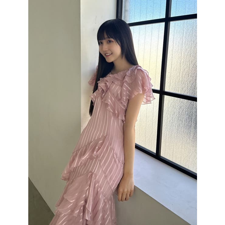 バリエフルイドワンピース | dazzlin | 詳細画像50 