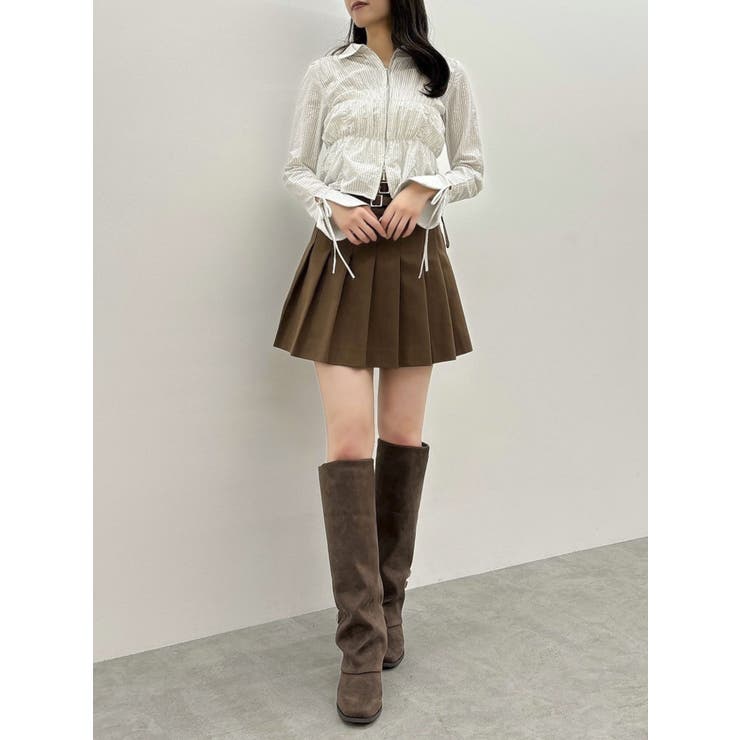 ダブルファスナーギャザーシャツ | dazzlin | 詳細画像41 