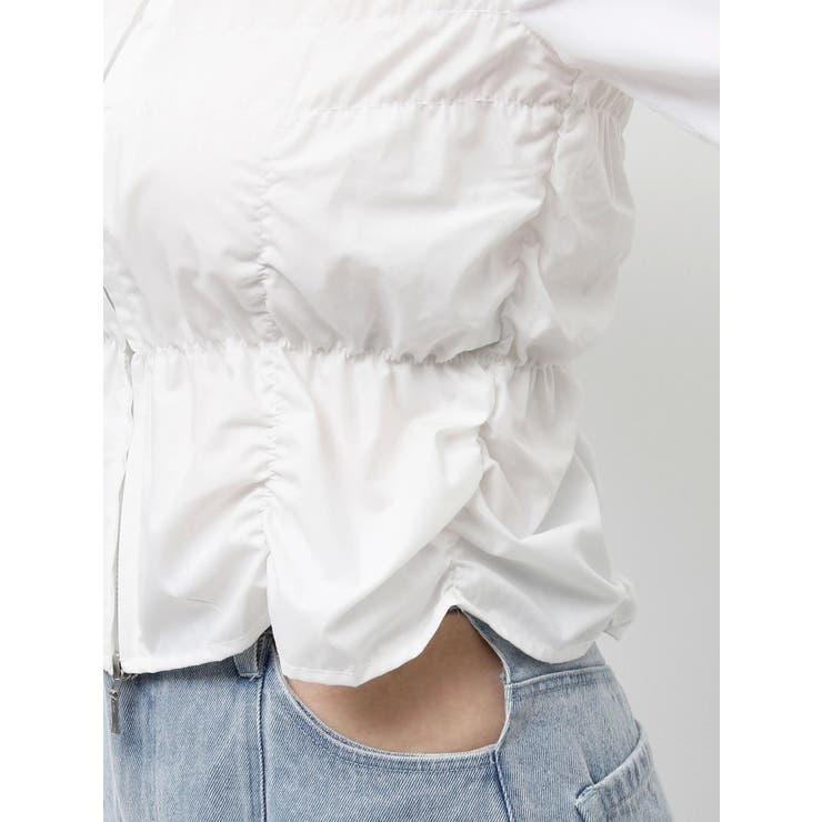 ダブルファスナーギャザーシャツ | dazzlin | 詳細画像50 