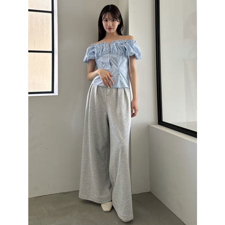 2WAYバルーンスリーブギャザーブラウス | dazzlin | 詳細画像22 