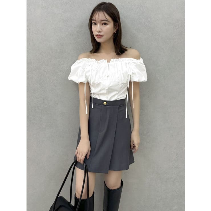 2WAYバルーンスリーブギャザーブラウス | dazzlin | 詳細画像35 