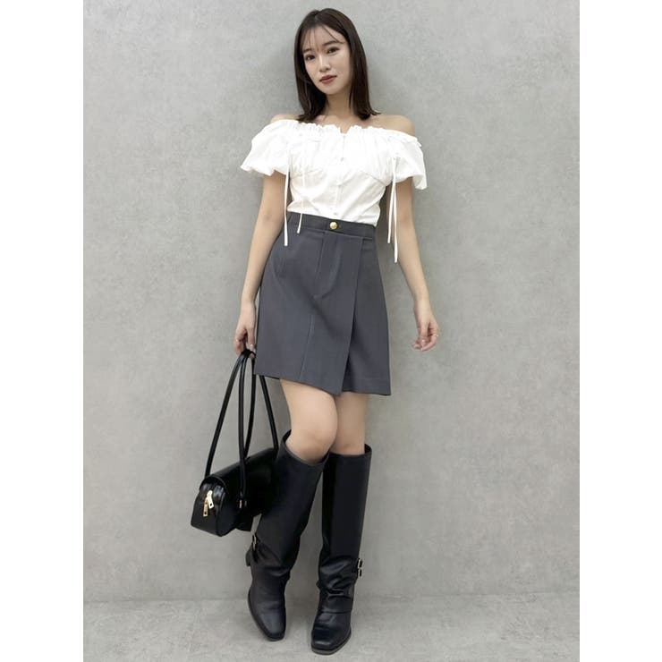 2WAYバルーンスリーブギャザーブラウス | dazzlin | 詳細画像36 