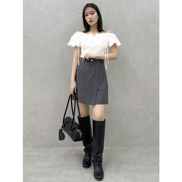 2WAYバルーンスリーブギャザーブラウス | dazzlin | 詳細画像37 