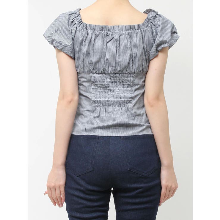 2WAYバルーンスリーブギャザーブラウス | dazzlin | 詳細画像40 