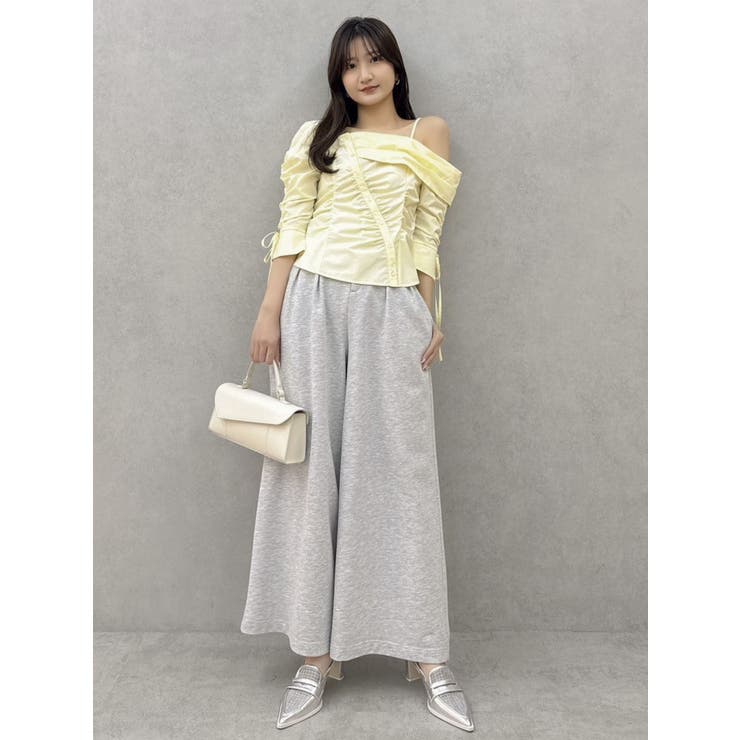 アシメギャザーブラウス | dazzlin | 詳細画像38 