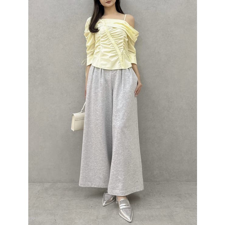 アシメギャザーブラウス | dazzlin | 詳細画像39 