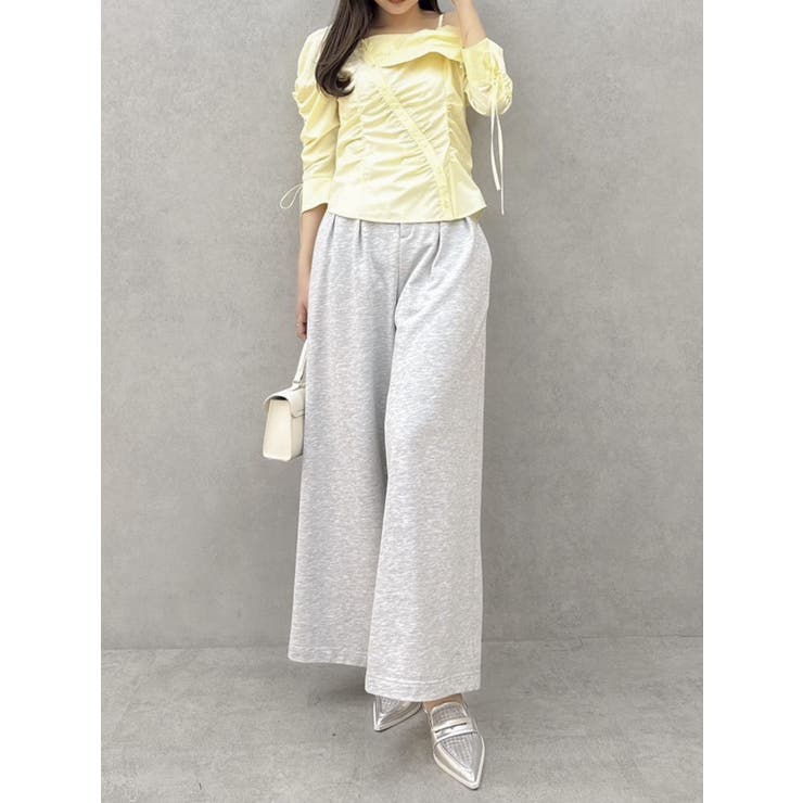 アシメギャザーブラウス | dazzlin | 詳細画像40 