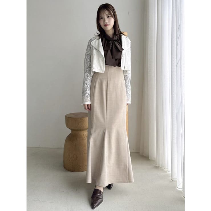 フリルリボン2WAY長袖ブラウス | dazzlin | 詳細画像27 