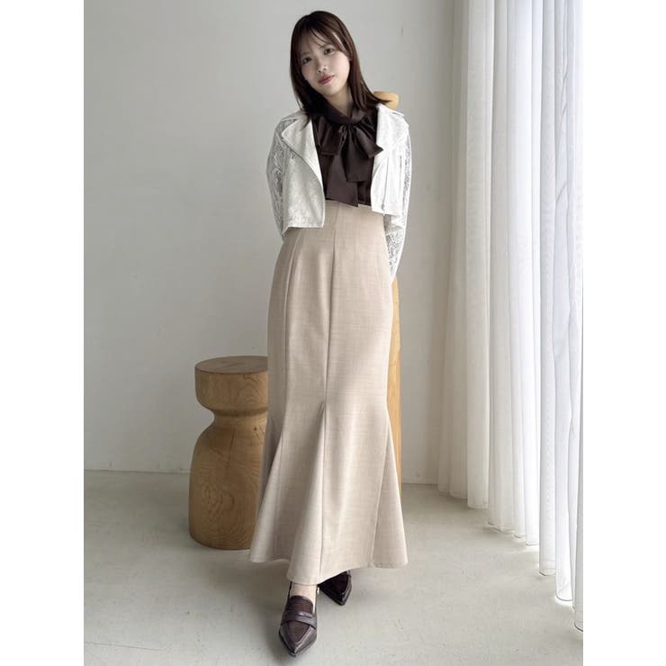 フリルリボン2WAY長袖ブラウス | dazzlin | 詳細画像28 