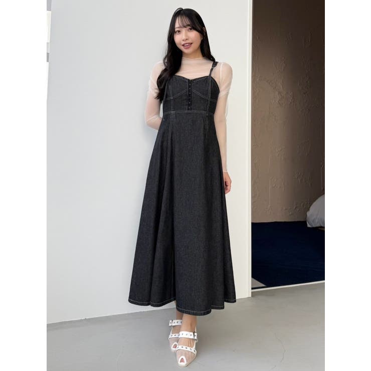 バリエコンパクトミニマルトップス | dazzlin | 詳細画像19 