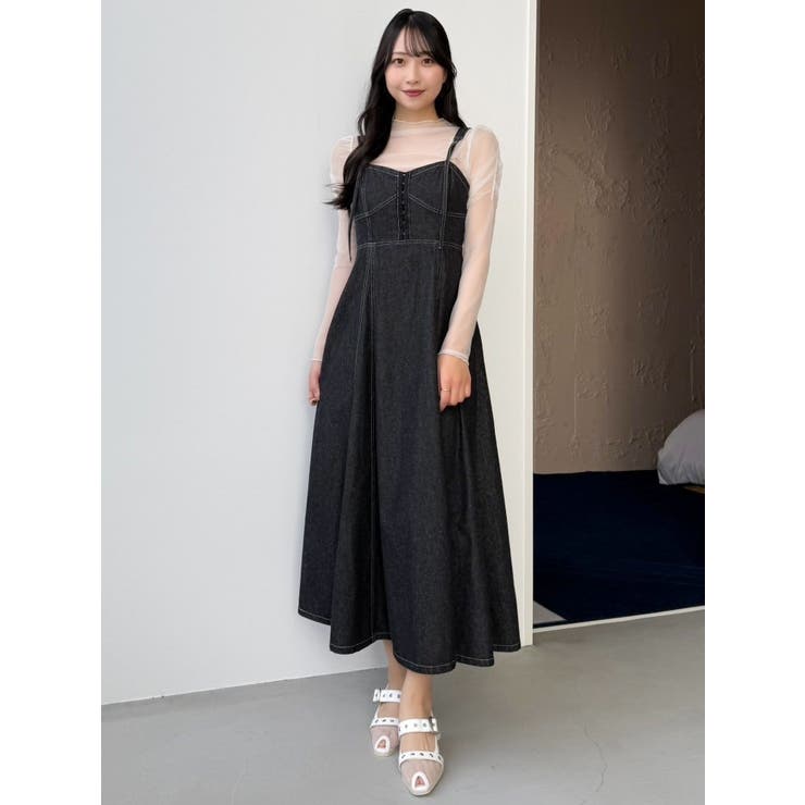 バリエコンパクトミニマルトップス | dazzlin | 詳細画像21 