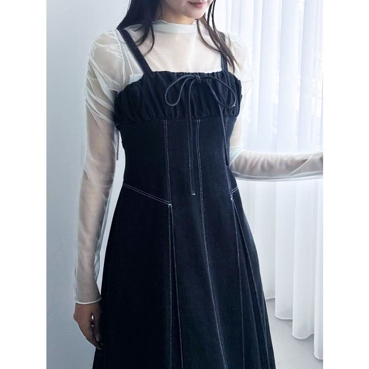 バリエコンパクトミニマルトップス | dazzlin | 詳細画像23 