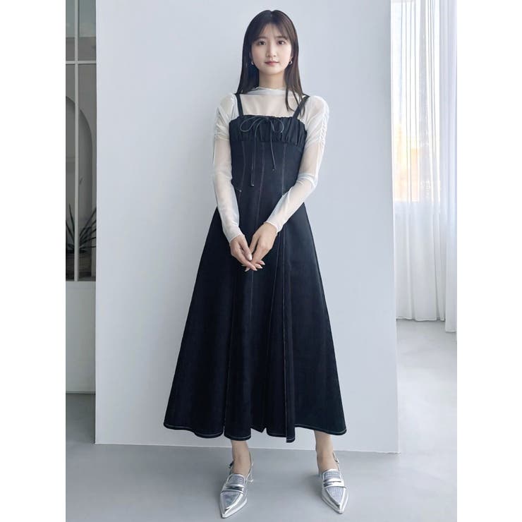 バリエコンパクトミニマルトップス | dazzlin | 詳細画像24 