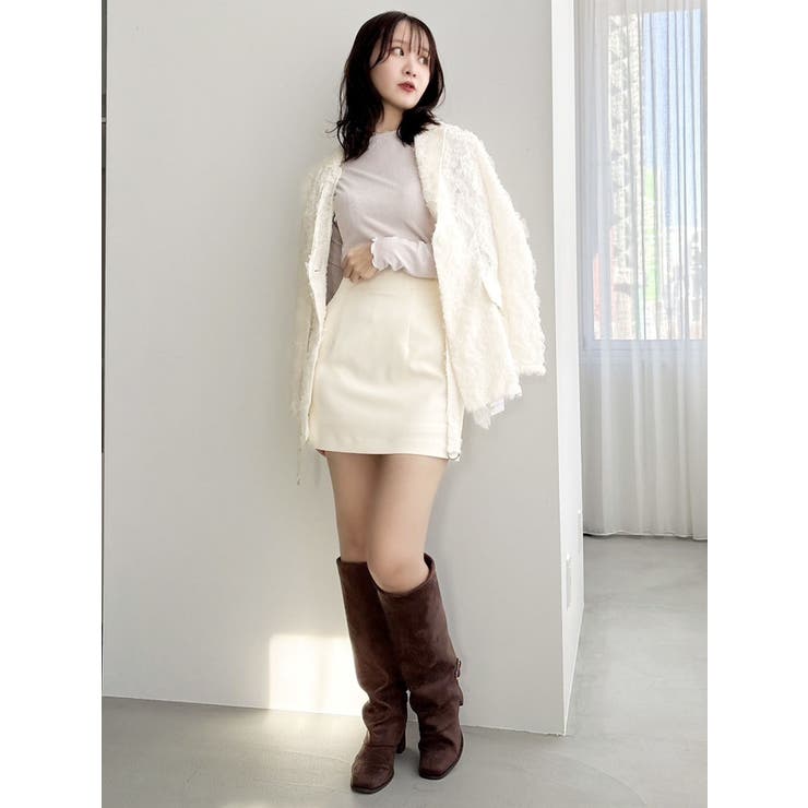 バリエコンパクトミニマルトップス | dazzlin | 詳細画像9 