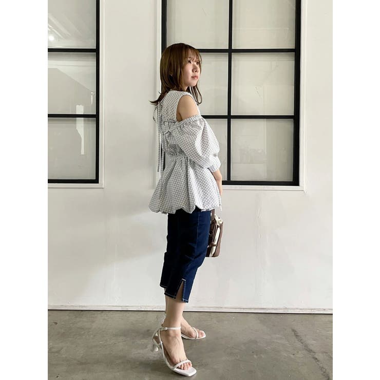 ハイウエストカプリパンツ | dazzlin | 詳細画像17 