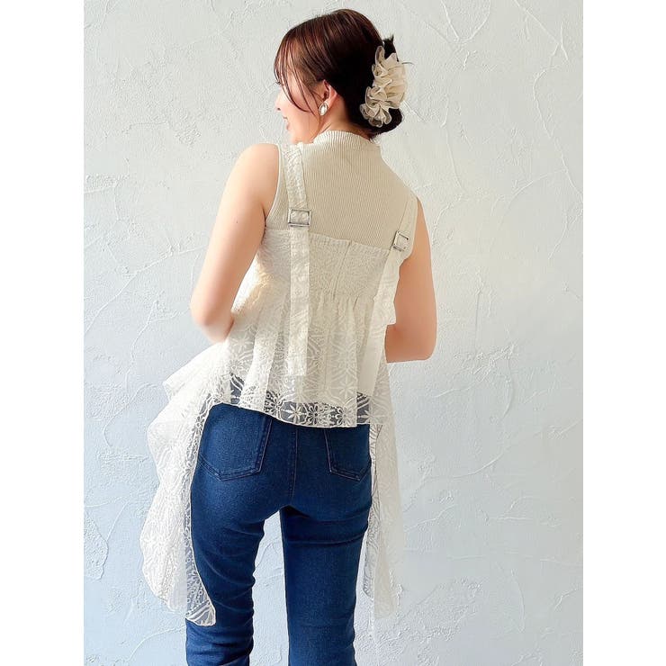 ハイウエストカプリパンツ | dazzlin | 詳細画像6 