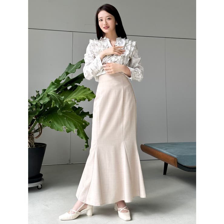 ハイウエストアソートナロースカート | dazzlin | 詳細画像16 