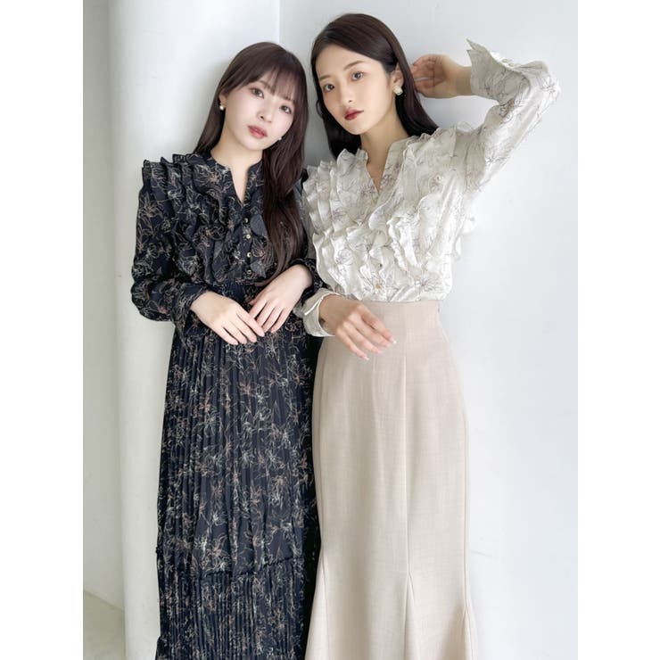 ハイウエストアソートナロースカート | dazzlin | 詳細画像20 