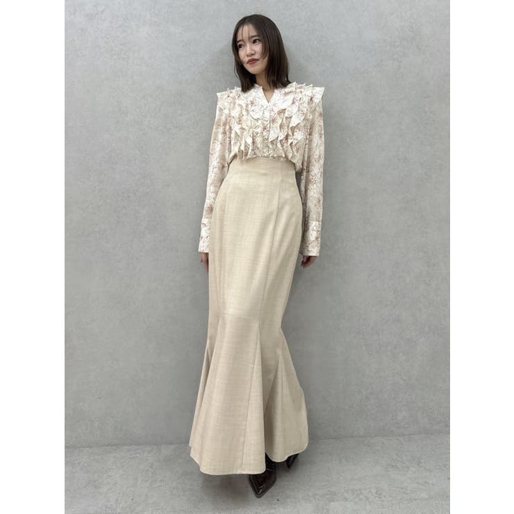 ハイウエストアソートナロースカート | dazzlin | 詳細画像21 