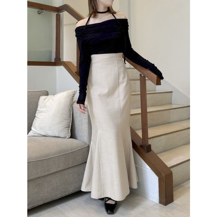 ハイウエストアソートナロースカート | dazzlin | 詳細画像25 