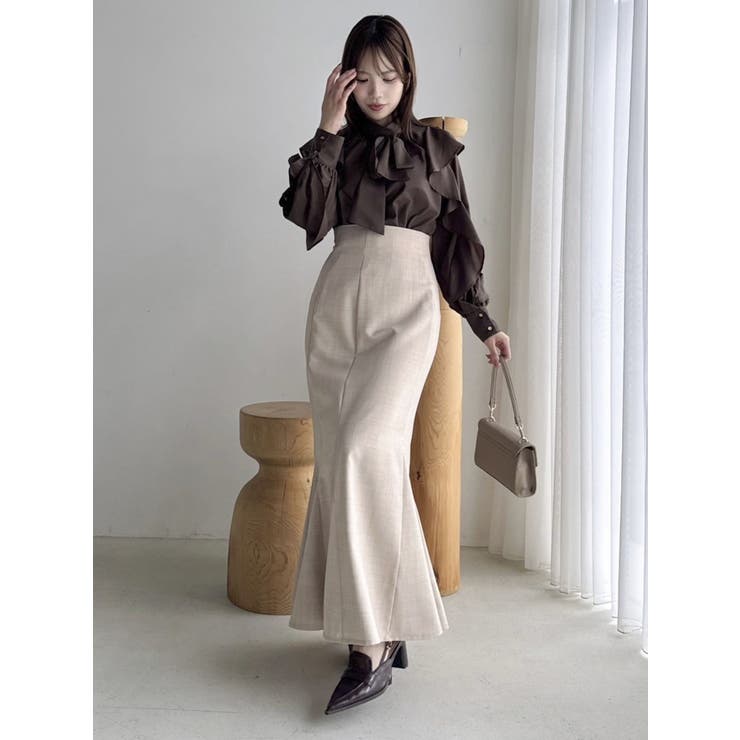 ハイウエストアソートナロースカート | dazzlin | 詳細画像28 